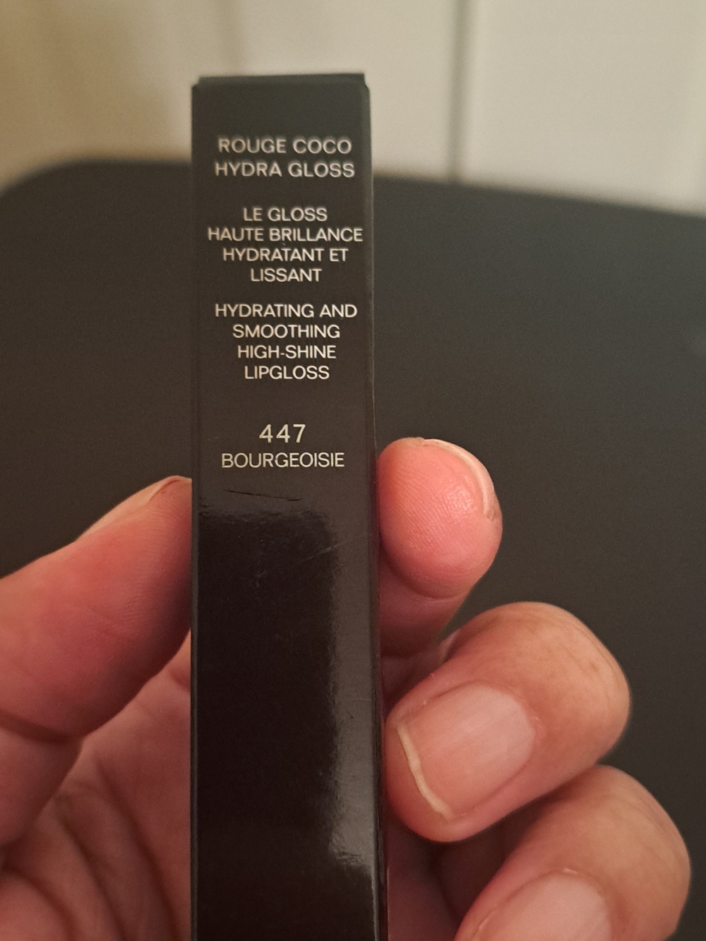 CHANEL 447 Bourgeoisie - Rouge Coco Hydra Gloss NIB - Picture 5 of 6